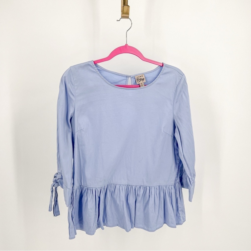 Como Vintage Blue Top